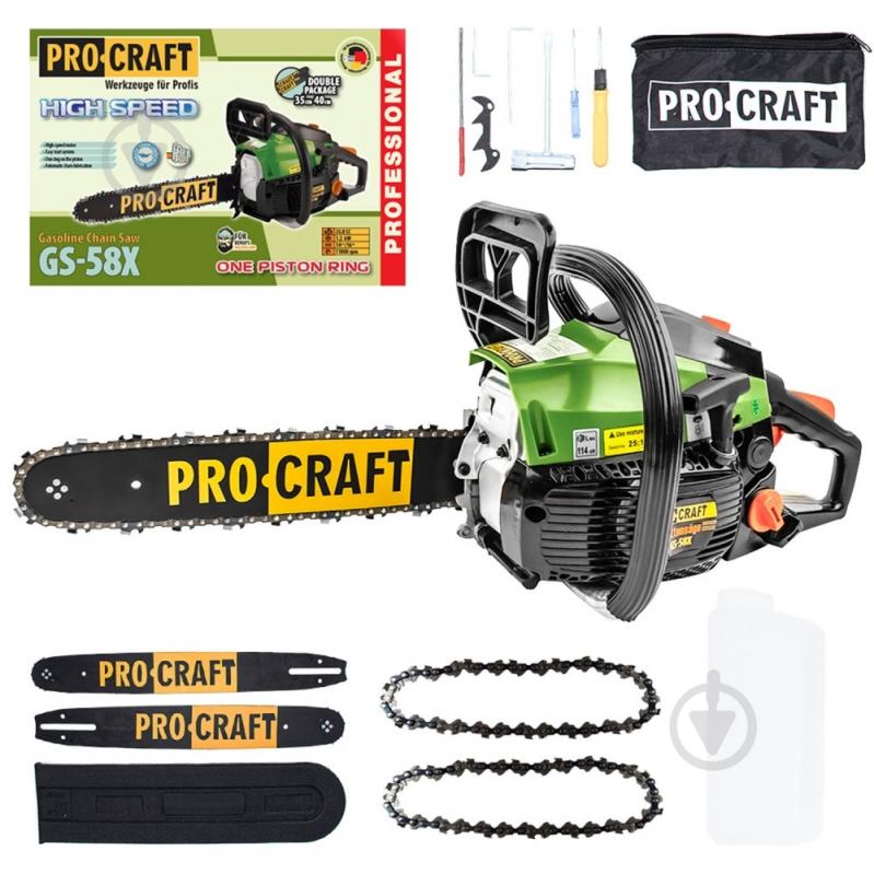 Бензопила ProCraft GS-58X (600058) - фото 1