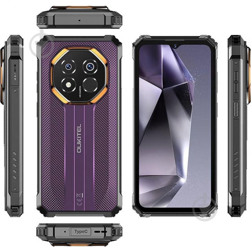 Смартфон Oukitel G7 8/256GB purple (G7_8_256_PL) - фото 4 Смартфон Oukitel G7 8/256GB purple (G7_8_256_PL) - фото 4