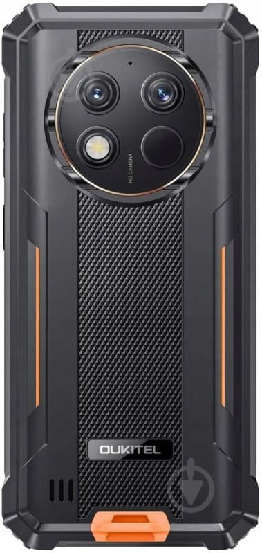 Смартфон Oukitel WP28E 4/64GB black/orange (WP28E_OR) - фото 6