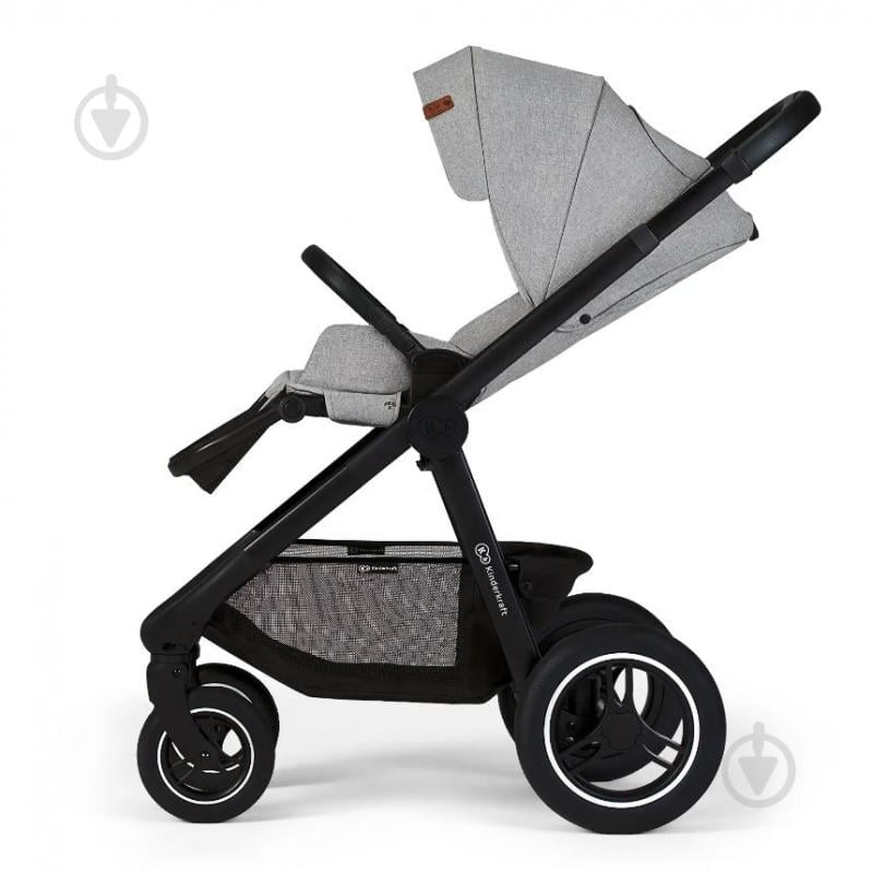 Коляска универсальная 2 в 1 Kinderkraft Everyday Light Gray KSEVER00LGR2000 - фото 12