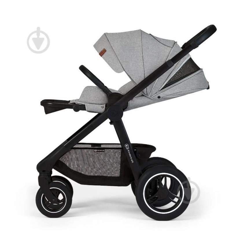 Коляска универсальная 2 в 1 Kinderkraft Everyday Light Gray KSEVER00LGR2000 - фото 14