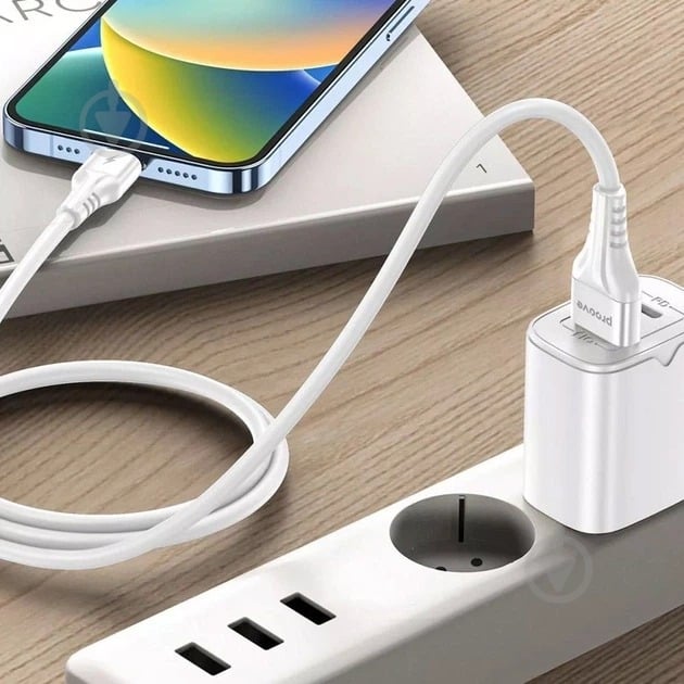 Кабель Proove Double Way Silicone Micro USB 2.4A 1 м белый (CCDS20001302) - фото 2