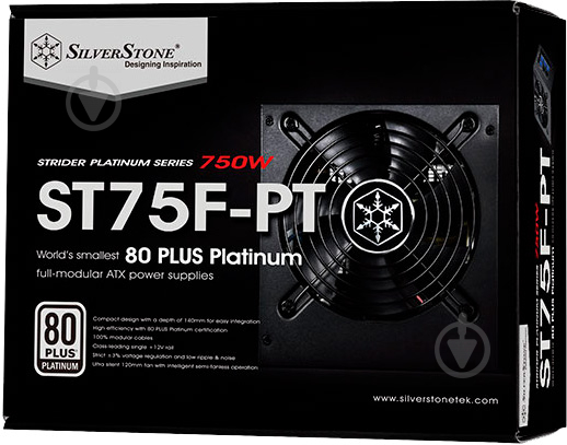 Блок питания SilverStone Strider SST-ST75F-PT 750 Вт - фото 19