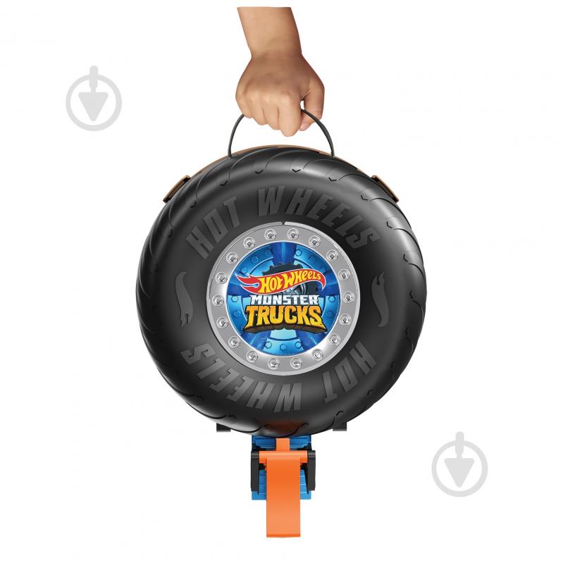 Трек Hot Wheels "Трюки в шине" серии "Monster Trucks" GVK48 - фото 6