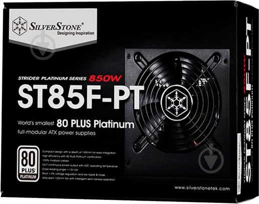 Блок живлення SilverStone Strider SST-ST85F-PT 850 Вт - фото 15