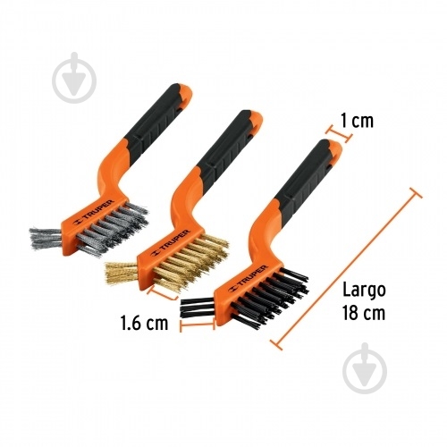 Набор щеток Truper JCEA-3 - фото 2
