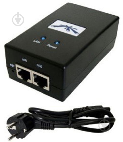 Сетевой адаптер Ubiquiti POE-24-24W-G - фото 1 Сетевой адаптер Ubiquiti POE-24-24W-G - фото 1