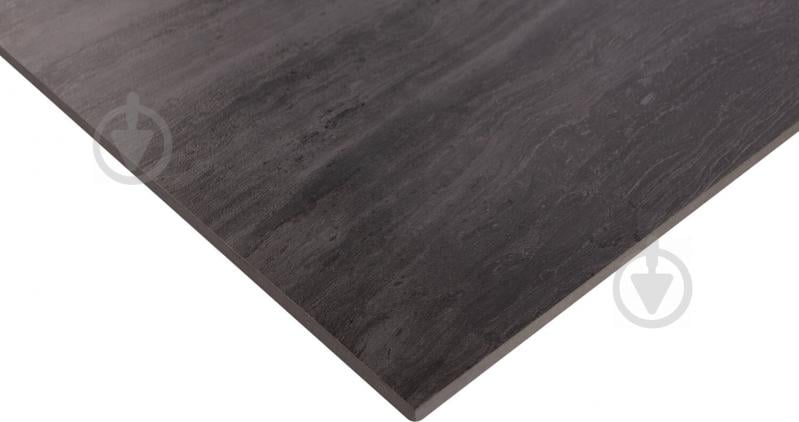 Плитка Allore Group Travertine Anthracite F PC R Mat 60x60 см (new 60131225) - фото 3