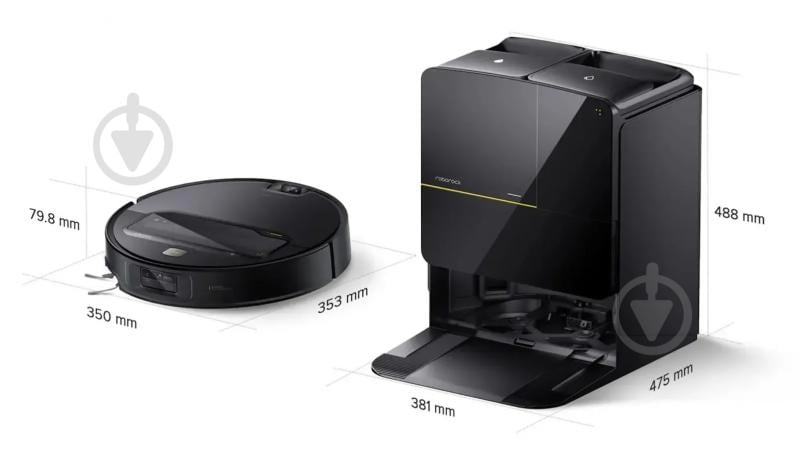 Робот-пылесос Roborock Saros Z70 black - фото 4 Робот-пылесос Roborock Saros Z70 black - фото 4