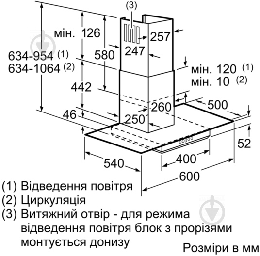 Витяжка Bosch DWA 068E50 - фото 7