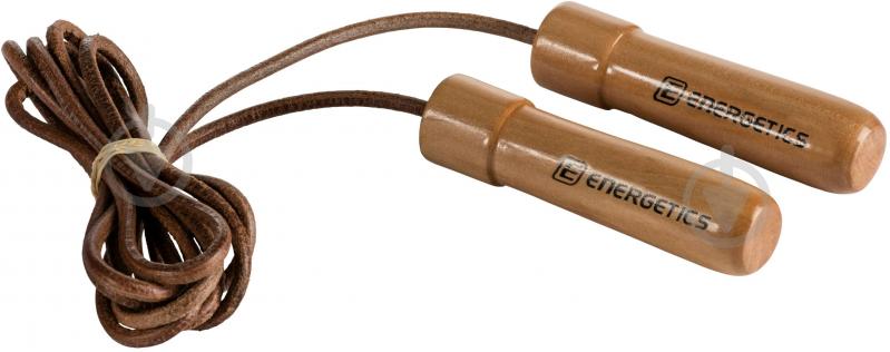 Скакалка Energetics Leather Jump Rope 280 см 145278-118 - фото 1