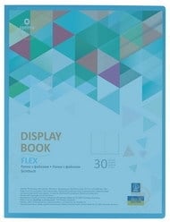 Папка А4 з 30 файлами блакитна Optima - фото 1