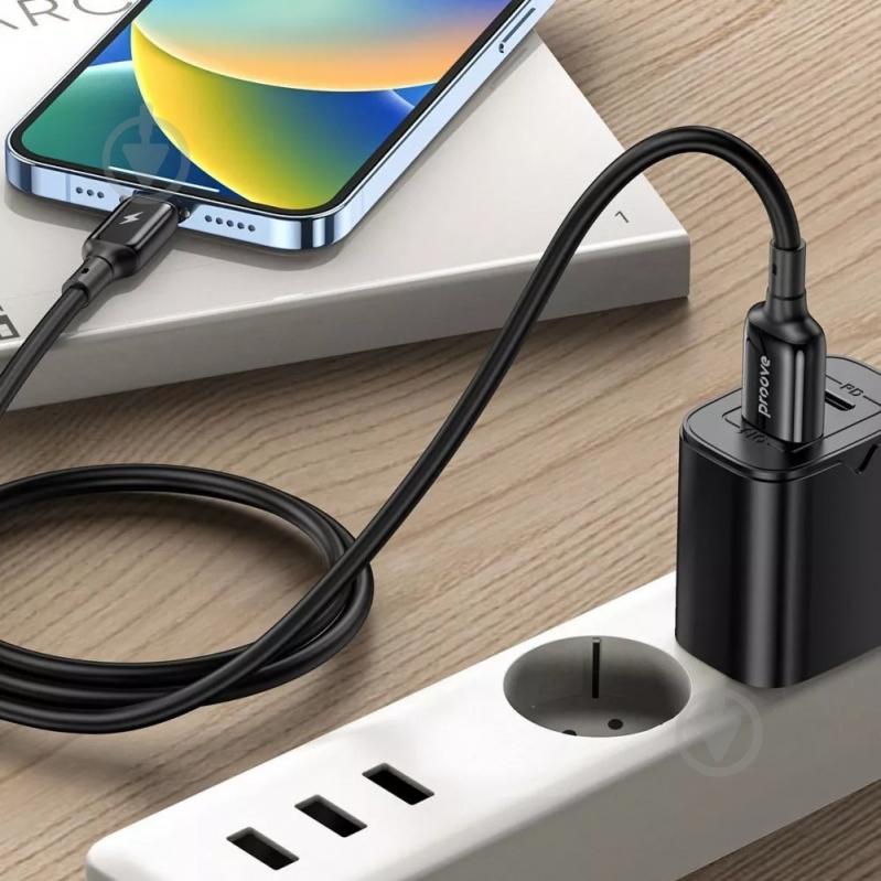 Кабель Proove Flex Metal Type-C 2.4A 1 м черный (CCFM20001201) - фото 2 Кабель Proove Flex Metal Type-C 2.4A 1 м черный (CCFM20001201) - фото 2