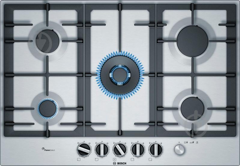 Варочная поверхность газовая Bosch PCQ7A5M90R - фото 1 Варочная поверхность газовая Bosch PCQ7A5M90R - фото 1