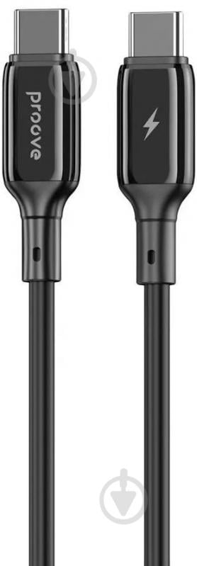 Кабель Proove Flex Metal Type-C - Type-C 60w 1 м черный (CCFM60002201) - фото 1 Кабель Proove Flex Metal Type-C - Type-C 60w 1 м черный (CCFM60002201) - фото 1