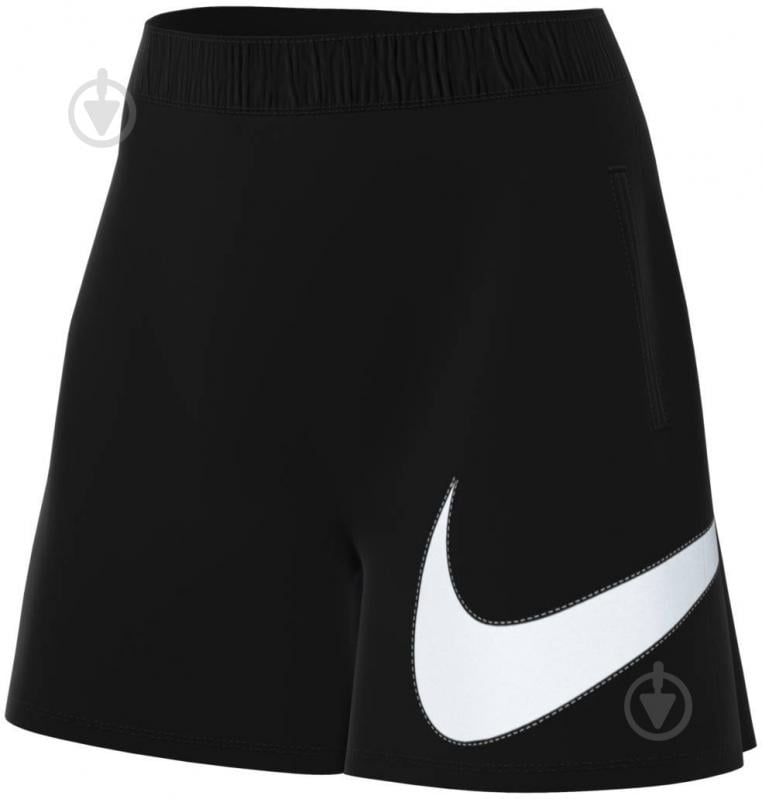 Шорты Nike W NSW ESSNTL WVN HR SHORT HBR DM6739-010 р. L черный - фото 7