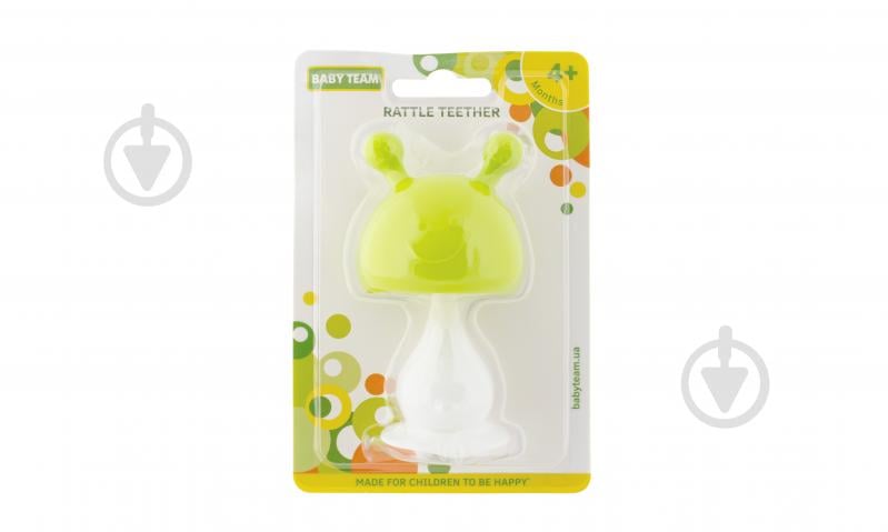 Погремушка-прорезыватель Baby Team Весельчак в ассортименте - фото 3