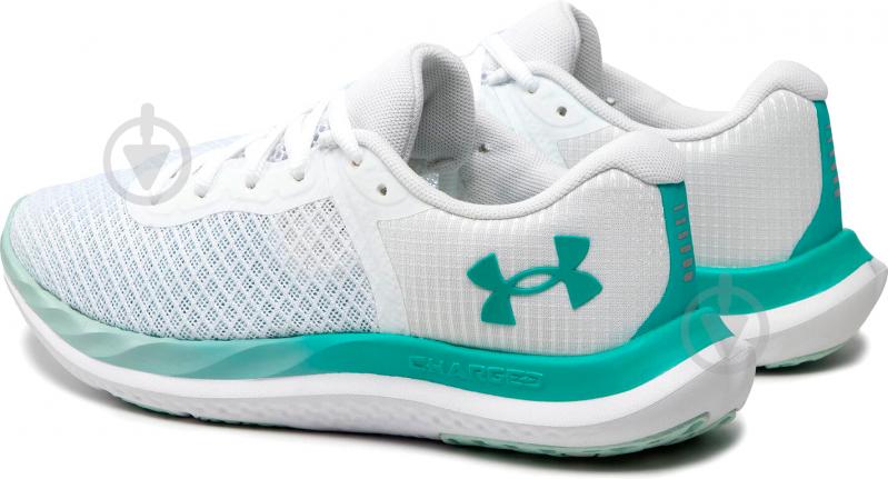 Кроссовки женские Under Armour UA CHARGED BREEZE 3025130-102 р.36 белые - фото 4