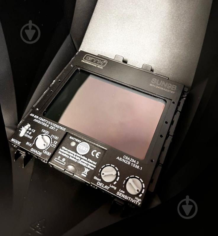 Маска сварщика GTM SUN9B - фото 4