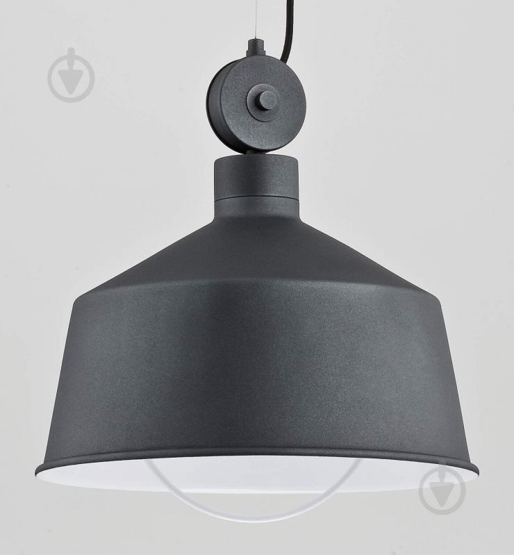 Подвес ALFA Cora 1x60 Вт E27 черный/белый 60201 - фото 2