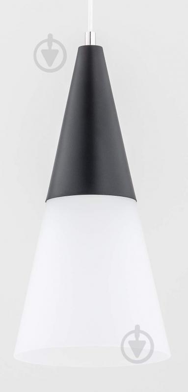 Подвес ALFA Cono 1x60 Вт E27 черный/белый 60616 - фото 2