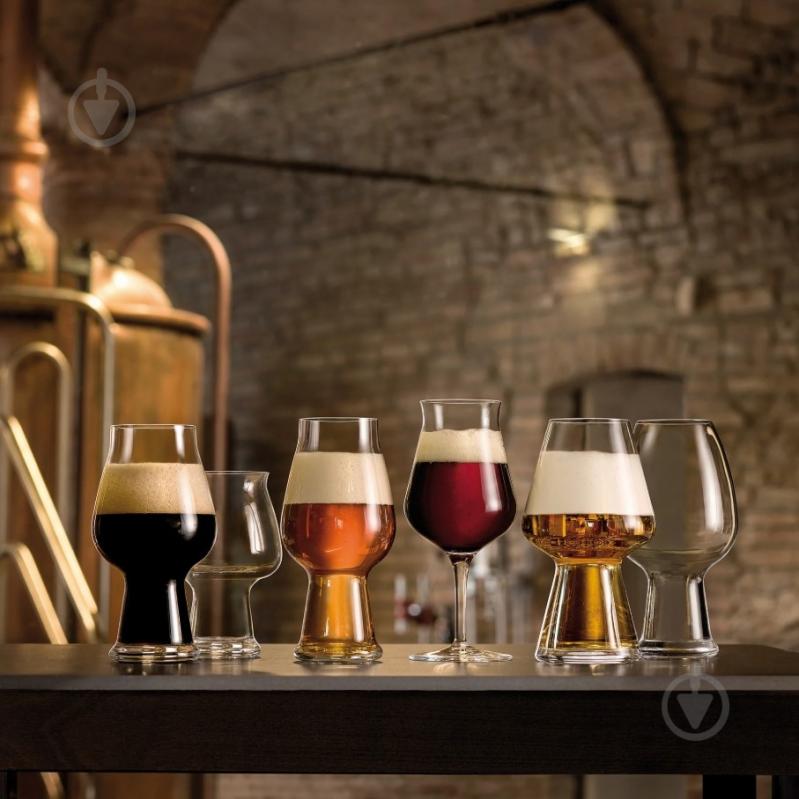 Набор бокалов для пива Luigi Bormioli Birrateque PM 985 540 мл 6 шт. - фото 7 Набор бокалов для пива Luigi Bormioli Birrateque PM 985 540 мл 6 шт. - фото 7