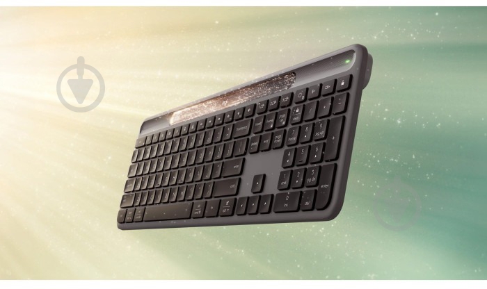 Клавиатура беспроводная Logitech Slim Solar+ for Business Wireless/Bluetooth Graphite (920-013779) black - фото 6 Клавиатура беспроводная Logitech Slim Solar+ for Business Wireless/Bluetooth Graphite (920-013779) black - фото 6