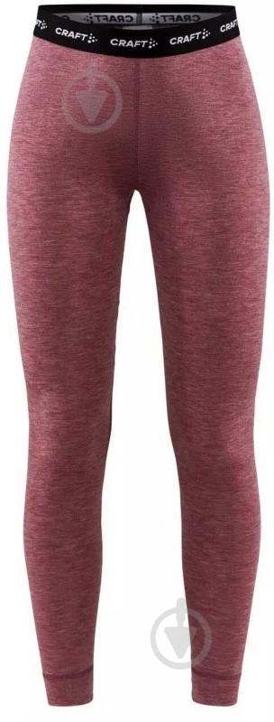 Термоштани Craft CORE WOOL MERINO PANT 1911549-414200 р.L рожевий - фото 1