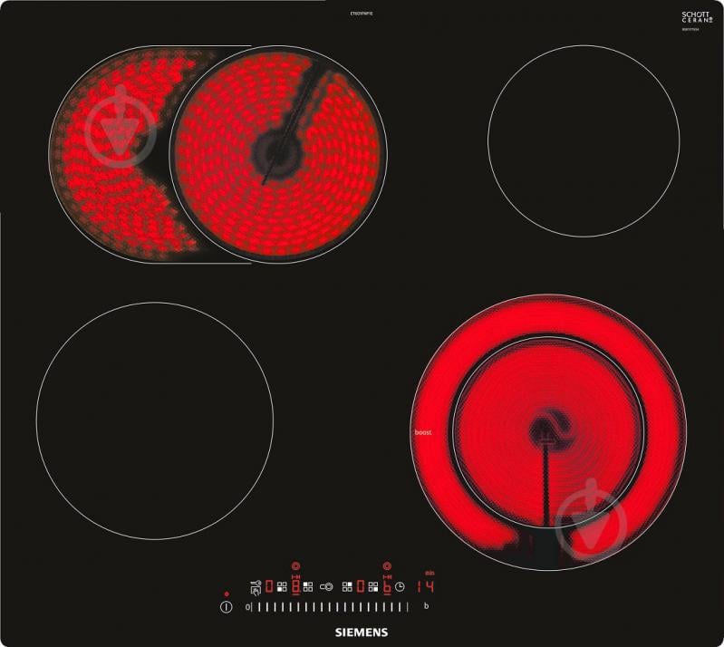 Варочная поверхность электрическая Siemens ET601FNP1E - фото 1