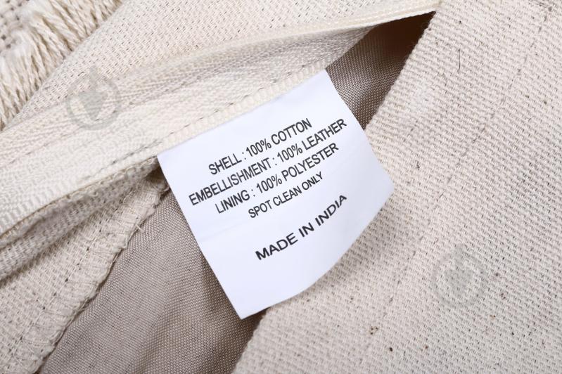 Наволочка декоративна Hairon 30x50 см коричневий із бежевим PANACHE - фото 3 Наволочка декоративна Hairon 30x50 см коричневий із бежевим PANACHE - фото 3