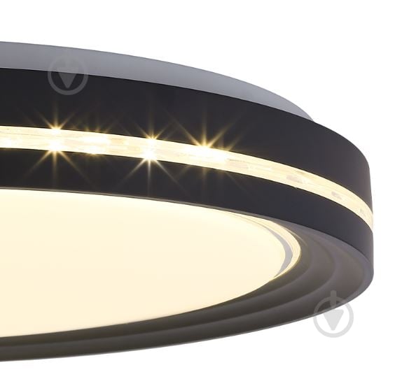 Світильник стельовий Sensio ASTERIA с пультом 60 Вт білий із чорним 3000-6500 К LED-SENS-ASTERiA-60 - фото 2 Світильник стельовий Sensio ASTERIA с пультом 60 Вт білий із чорним 3000-6500 К LED-SENS-ASTERiA-60 - фото 2