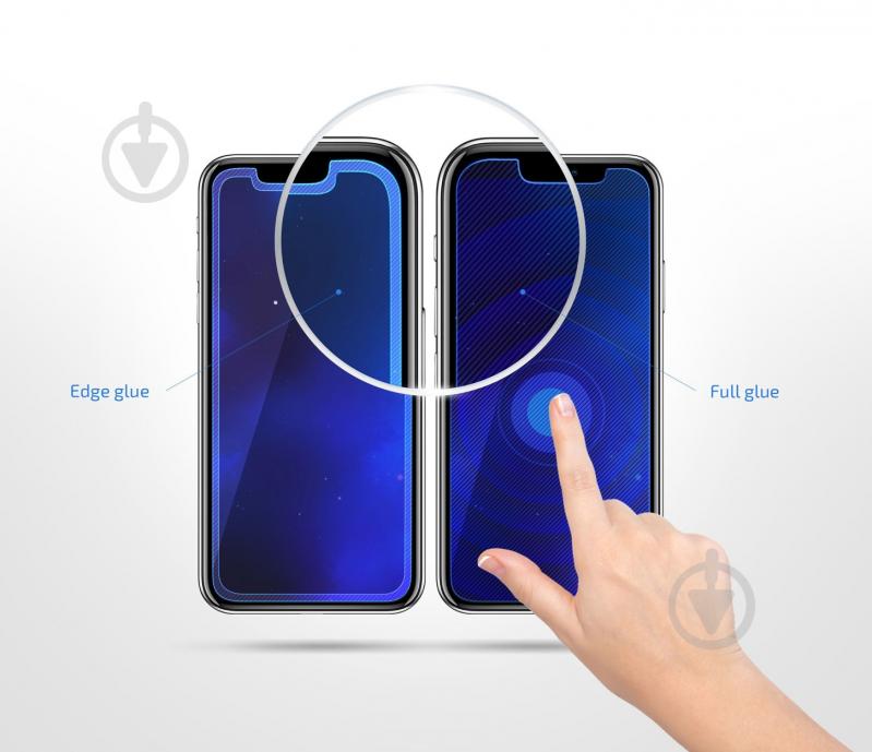 Захисне скло 2E Basic для Huawei P20 Pro (2E-H-P20P-IB3DFG-BB) 3D FG black border - фото 4 Захисне скло 2E Basic для Huawei P20 Pro (2E-H-P20P-IB3DFG-BB) 3D FG black border - фото 4