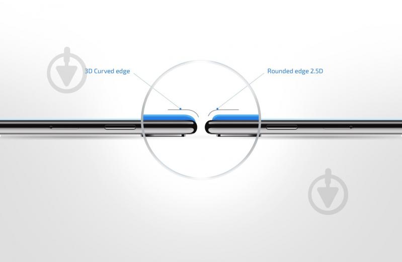 Защитное стекло 2E Basic для Huawei OnePlus 7 (2E-OP-7-IB3DFCFG-BB) 3D FG black border - фото 7