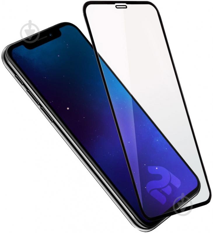 Защитное стекло 2E Basic для Huawei OnePlus 7 (2E-OP-7-IB3DFCFG-BB) 3D FG black border - фото 2