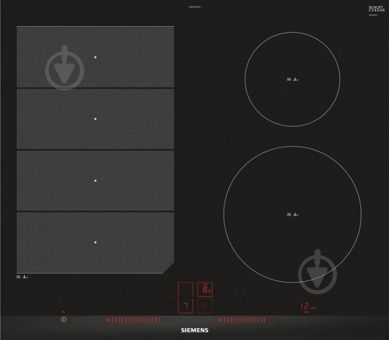 Варочная поверхность индукционная Siemens EX675LEC1E - фото 2