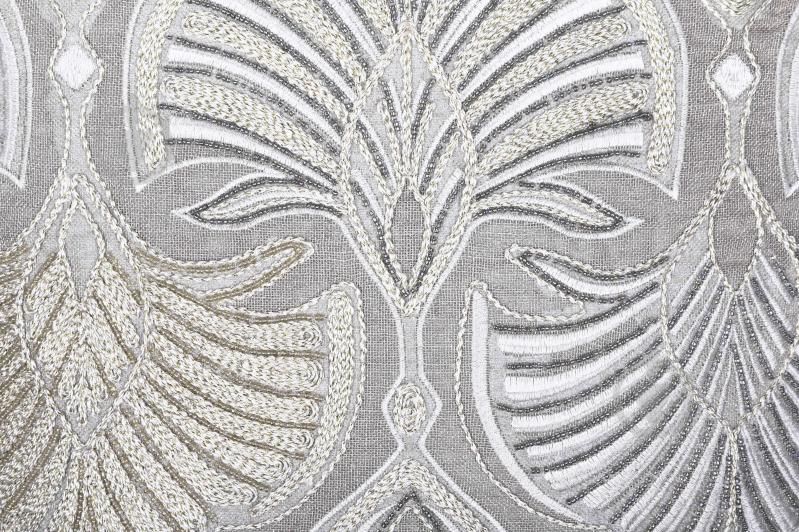 Наволочка декоративна Lurex Line з ручною вишивкою 45x45 см PANACHE - фото 2