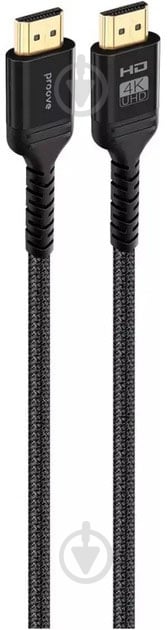 Кабель Proove PlayBack HDMI - HDMI 3 м черный (DCP320003601) - фото 1 Кабель Proove PlayBack HDMI - HDMI 3 м черный (DCP320003601) - фото 1