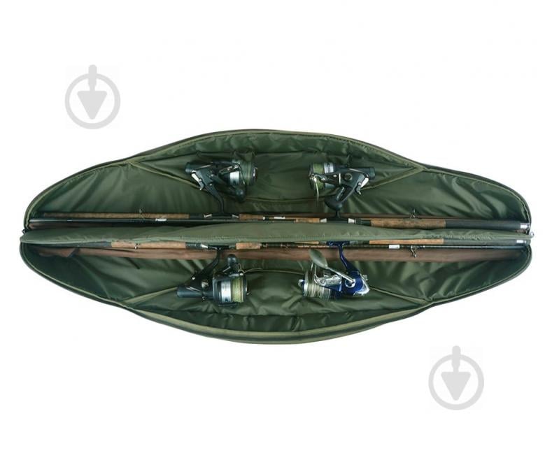 Чехол для удилища мягкий с катушками ФД-24 Акрополіс 130 см - фото 2
