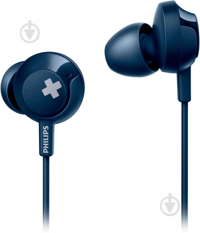 Наушники Philips SHE4305BL blue - фото 2