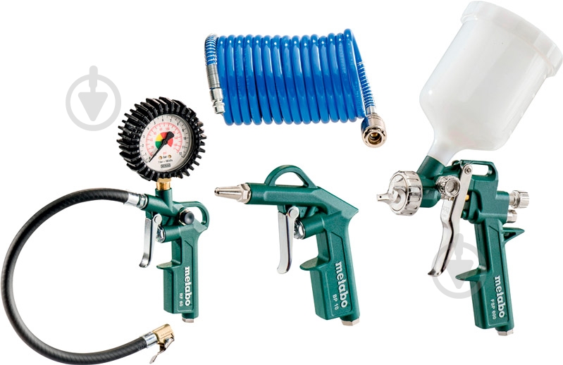 Набор пневмоинструмента Metabo LPZ 4 Set 601585000 - фото 1 Набор пневмоинструмента Metabo LPZ 4 Set 601585000 - фото 1