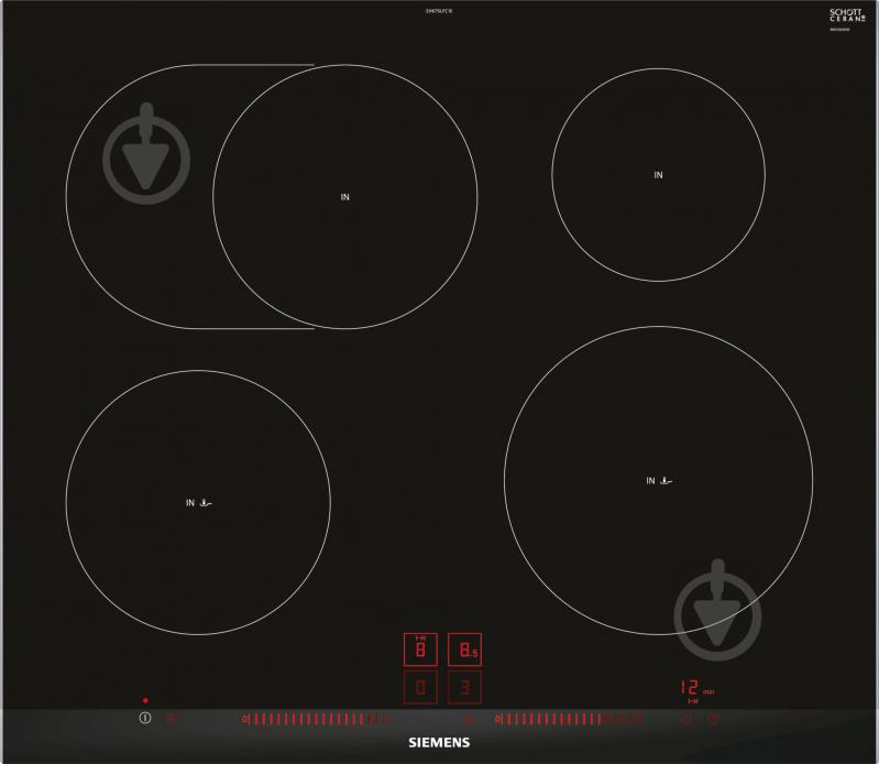 Варочная поверхность индукционная Siemens EH675LFC1E - фото 1