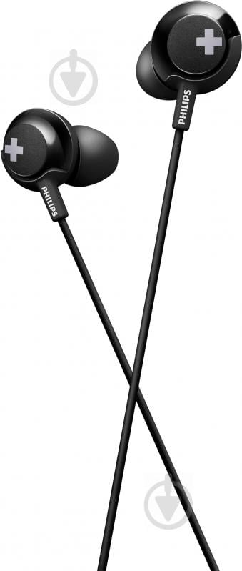 Навушники Philips SHE4300BK/00 Black - фото 1