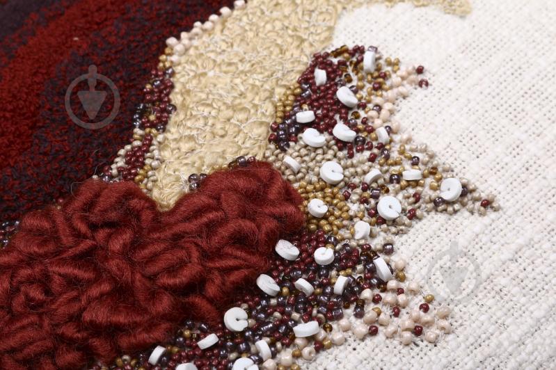 Наволочка декоративна Handloom Cotton з ручною вишивкою 30x50 см червоний PANACHE - фото 2 Наволочка декоративна Handloom Cotton з ручною вишивкою 30x50 см червоний PANACHE - фото 2