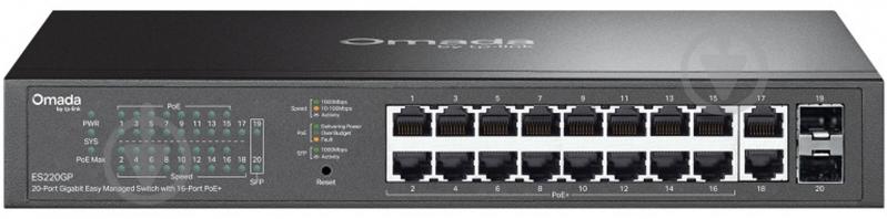 Коммутатор TP-Link ES220GP - фото 1