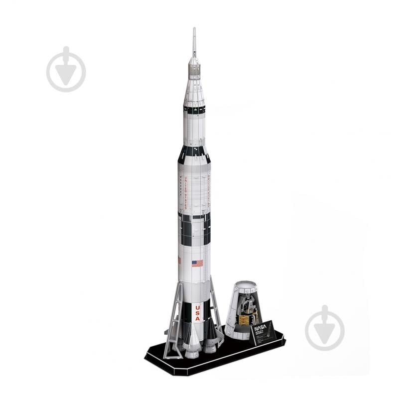 3D-пазл CubicFun Трехмерная головоломка-конструктор NASA РАКЕТА Аполон САТУРН-5 DS1059h - фото 2 3D-пазл CubicFun Трехмерная головоломка-конструктор NASA РАКЕТА Аполон САТУРН-5 DS1059h - фото 2