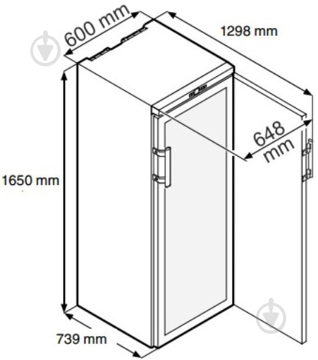 Винный шкаф Liebherr WKB 4212 - фото 11