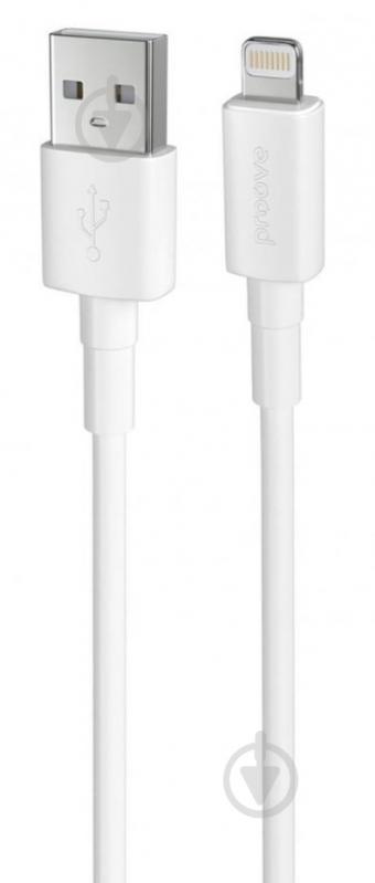 Кабель Proove Small Silicone Lightning 2.4A 1 м белый (CCSM20001102) - фото 2
