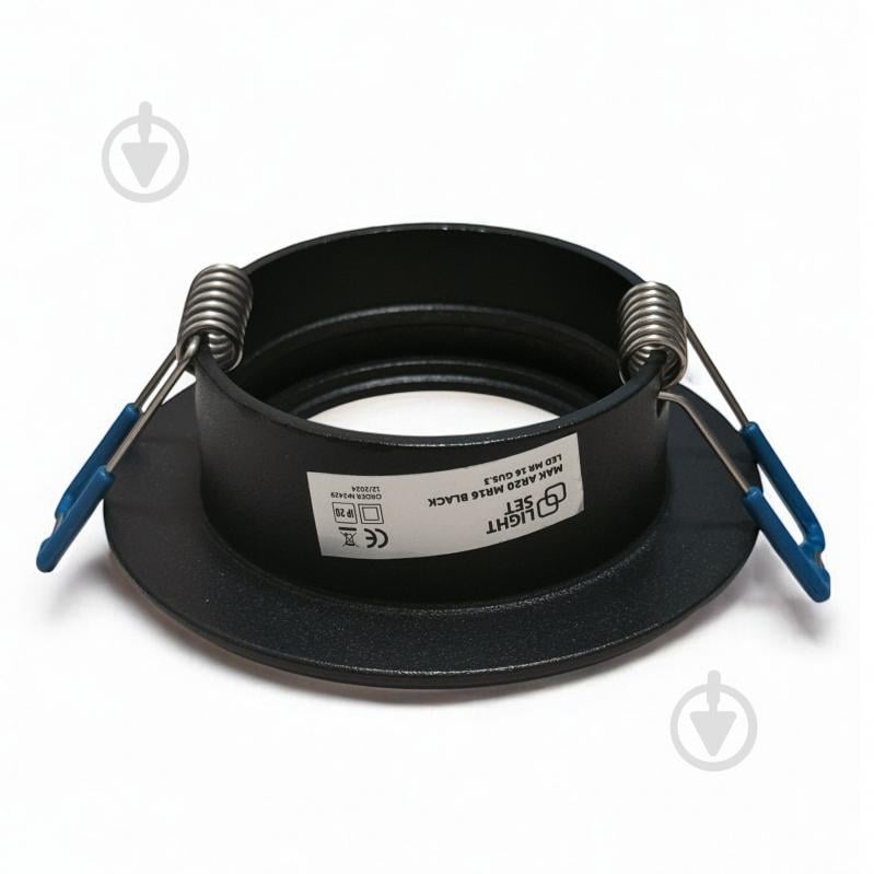 Світильник точковий LIGHT SET MAK AR20 GU5.3 чорний - фото 5