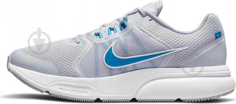 Кросівки чоловічі демісезонні Nike ZOOM SPAN 4 DC8996-010 р.49,5 металік - фото 3