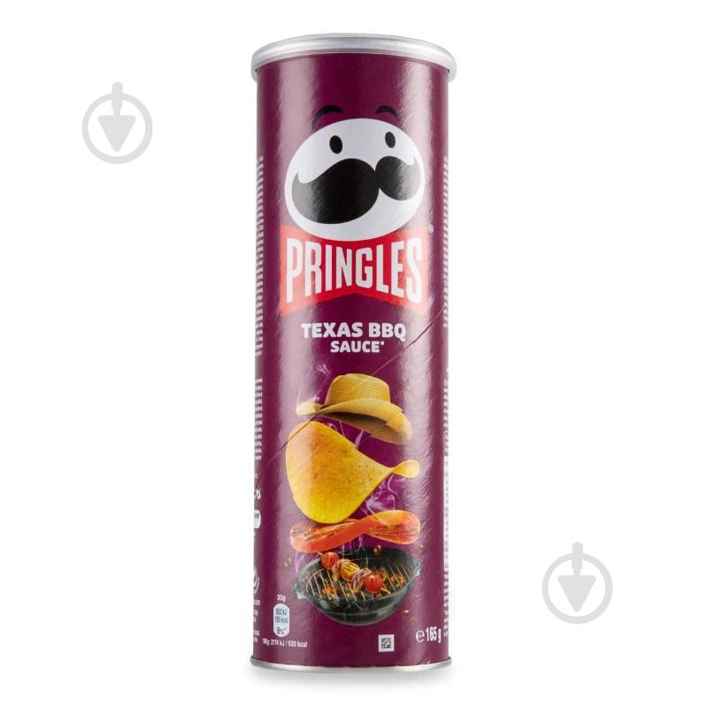 Чипси Pringles BBQ барбекю 165 г - фото 1